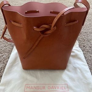 Mansur Gavriel mini bucket bag